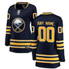 Image of Buffalo Sabres Women's Home Breakaway Custom Jersey - Blue 2019