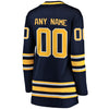 Image of Buffalo Sabres Women's Home Breakaway Custom Jersey - Blue 2019