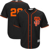 Image of Buster Posey San Francisco Giants Majestic Alternate Official Cool Base Replica Player Jersey - Black 2019