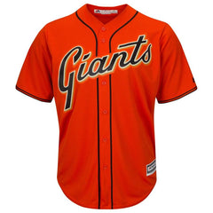 Buster Posey San Francisco Giants Majestic Cool Base Player Jersey - Orange 2019