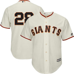 Buster Posey San Francisco Giants Majestic Official Team Cool Base Player Jersey – Cream 2019