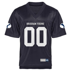 BYU Cougars Personalized Football Name & Number Jersey - Navy Blue 2019