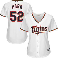 Byung-ho Park Minnesota Twins Majestic Women's Home Cool Base Player Jersey - White 2019