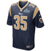 Image of C.J. Anderson Los Angeles Rams Super Bowl LIII Bound Game Jersey – Navy 2019