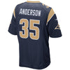 Image of C.J. Anderson Los Angeles Rams Super Bowl LIII Bound Game Jersey – Navy 2019