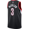 Image of C.J. McCollum Portland Trail Blazers Swingman Jersey Black - Icon Edition 2019