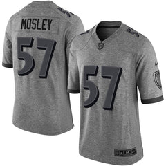 C.J. Mosley Baltimore Ravens Gridiron Gray Limited Jersey - Gray 2019