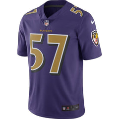 C.J. Mosley Baltimore Ravens Vapor Untouchable Color Rush Limited Player Jersey - Purple 2019
