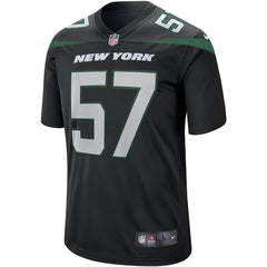 C.J. Mosley New York Jets Game Jersey – Stealth Black 2019