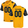 Image of Cal Bears Under Armour Alternate Custom Jersey - Gold 2019