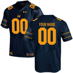 Cal Bears Under Armour Custom Home Jersey - Navy 2019