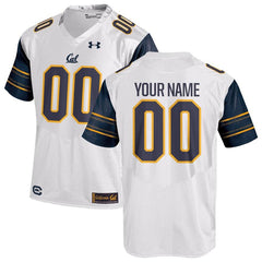 Cal Bears Under Armour Custom Replica Football Jersey - White 2019