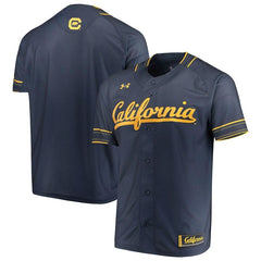 Cal Bears Under Armour Performance Replica Baseball Jersey - Navy 2019