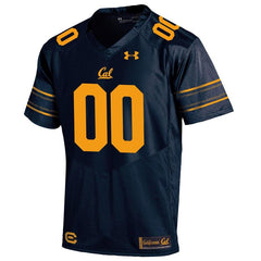 Cal Bears Under Armour Youth Custom Home Jersey - Navy 2019