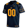 Image of Cal Bears Under Armour Youth Custom Home Jersey - Navy 2019