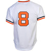 Image of Cal Ripken Jr. Baltimore Orioles Mitchell &amp; Ness 1985 Cooperstown Collection Mesh Batting Practice Jersey - White 2019