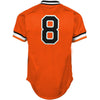 Image of Cal Ripken Jr Baltimore Orioles Mitchell &amp; Ness 1988 Cooperstown Collection Mesh Batting Practice Jersey - Orange 2019
