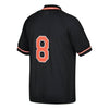 Image of Cal Ripken Jr. Baltimore Orioles Mitchell &amp; Ness Cooperstown Collection Mesh Batting Practice Quarter-Zip Jersey - Black 2019