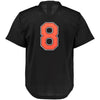Image of Cal Ripken Jr. Baltimore Orioles Mitchell &amp; Ness Cooperstown Mesh Batting Practice Jersey - Black 2019