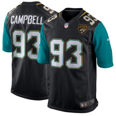 Calais Campbell Jacksonville Jaguars Game Jersey - Black 2019