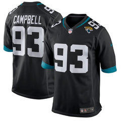 Calais Campbell Jacksonville Jaguars New Game Jersey – Black 2019