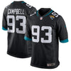 Image of Calais Campbell Jacksonville Jaguars New Game Jersey – Black 2019