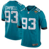 Image of Calais Campbell Jacksonville Jaguars New Game Jersey – Teal 2019