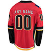 Image of Calgary Flames Home Breakaway Custom Jersey - Red 2019