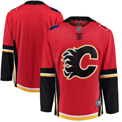 Calgary Flames Youth Breakaway Home Jersey - Red 2019