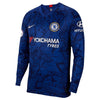 Image of Callum Hudson-Odoi Chelsea 2019 Home Stadium Long Sleeve Replica Player Jersey – Blue 2019