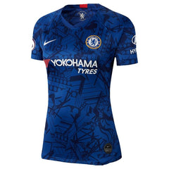 Callum Hudson-Odoi Chelsea Women's 2019 Home Breathe Stadium Replica Jersey – Blue 2019