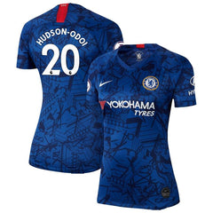 Callum Hudson-Odoi Chelsea Women's 2019 Home Breathe Stadium Replica Jersey – Blue 2019