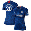 Image of Callum Hudson-Odoi Chelsea Women's 2019 Home Breathe Stadium Replica Jersey – Blue 2019