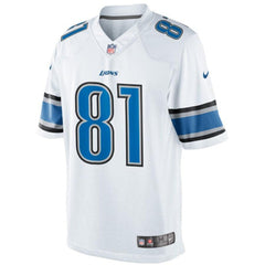 Calvin Johnson Detroit Lions Limited Jersey - White 2019