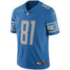 Image of Calvin Johnson Detroit Lions Retired Player Vapor Untouchable Limited Throwback Jersey - Blue 2019