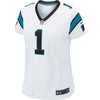 Image of Cam Newton #1 Carolina Panthers Women's Game Jersey - White 2019