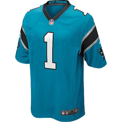 Cam Newton Carolina Panthers Alternate Game Jersey - Blue 2019