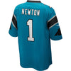 Image of Cam Newton Carolina Panthers Alternate Game Jersey - Blue 2019