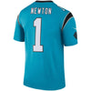 Image of Cam Newton Carolina Panthers Color Rush Legend Jersey - Blue 2019