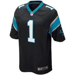 Cam Newton Carolina Panthers Game Jersey - Black 2019