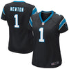 Image of Cam Newton Carolina Panthers Girls Youth Game Jersey - Black 2019