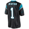 Image of Cam Newton Carolina Panthers Limited Jersey - Black 2019