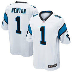 Cam Newton Carolina Panthers White Game Jersey - White 2019