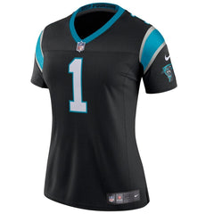 Cam Newton Carolina Panthers Women's Classic Limited Player Jersey - Black 2019