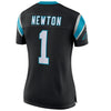 Image of Cam Newton Carolina Panthers Women's Classic Limited Player Jersey - Black 2019