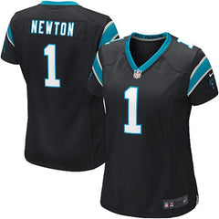 Cam Newton Carolina Panthers Women's Limited Jersey - Black 2019