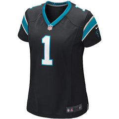 Cam Newton Carolina Panthers Women's Limited Jersey - Black 2019