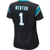 Image of Cam Newton Carolina Panthers Women's Limited Jersey - Black 2019