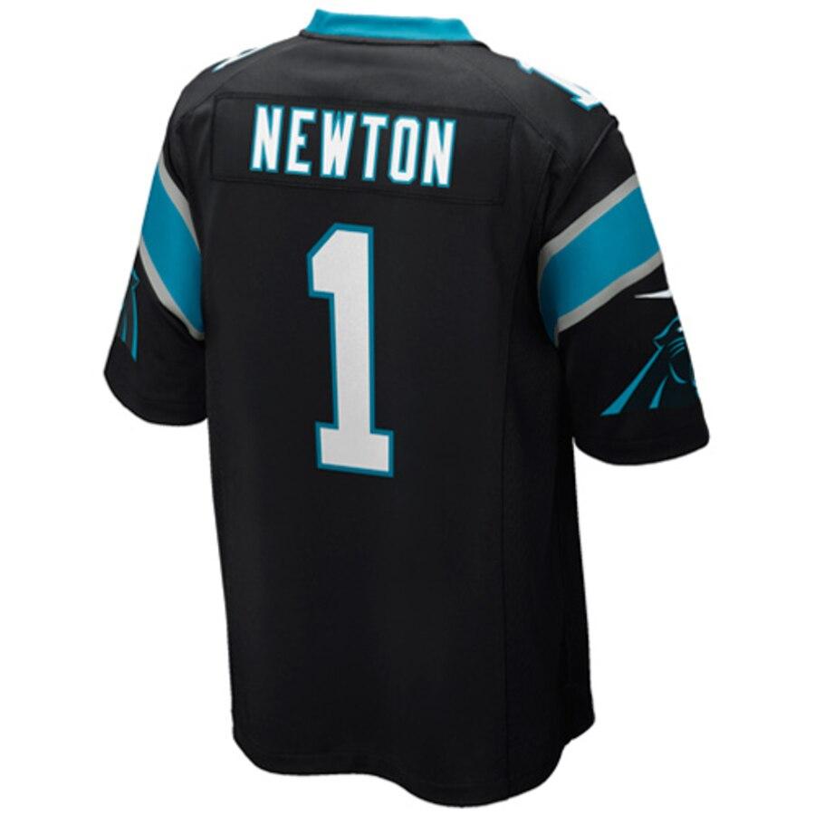 Cam Newton Carolina Panthers Youth Team Color Game Jersey - Black 2019
