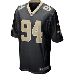 Cameron Jordan New Orleans Saints Game Jersey – Black 2019